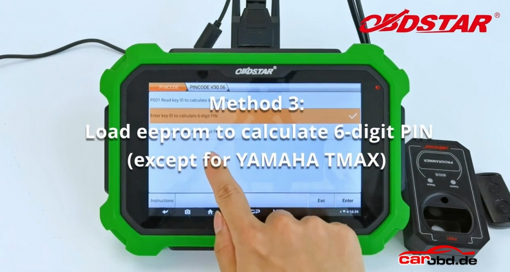 obdstar x300 dp plus calculate yamaha pin code_21