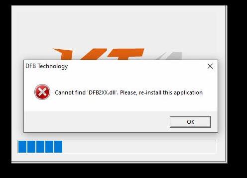 kt200 software error